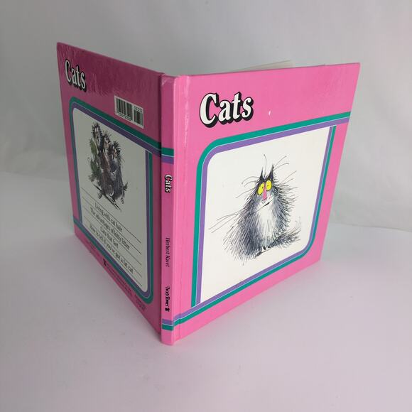 CATS by Herbert I Kavet 1992 Hardcover Book Illust Martin Riskin Ivory Tower Pub - Picture 3 of 8